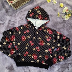 Vans flowery hoodie